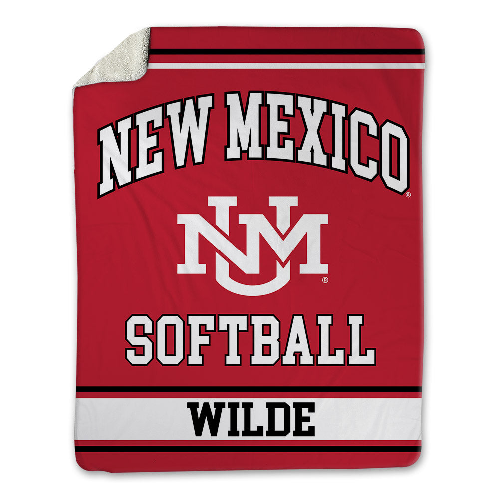 New Mexico - NCAA Softball : Alexa Wilde - Blanket-0