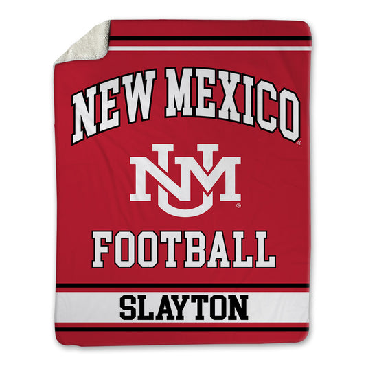 New Mexico - NCAA Football : Xavier Slayton - Blanket-0