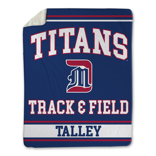 Detroit Mercy - NCAA Men's Track & Field : Antonio Talley - Blanket-0