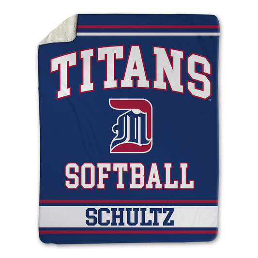 Detroit Mercy - NCAA Softball : Savannah Schultz - Blanket-0