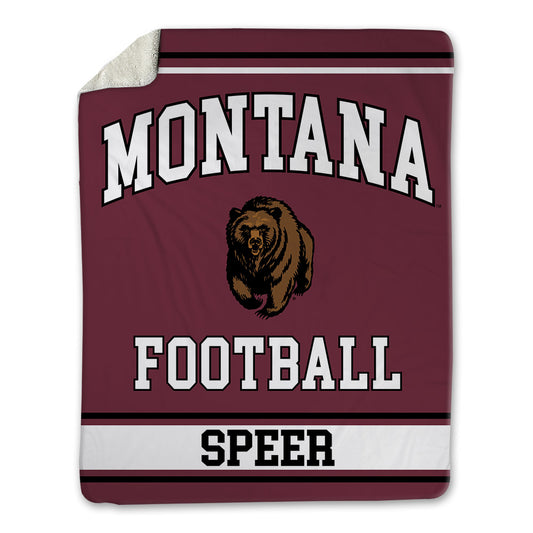 Montana - NCAA Football : Garrett Speer - Blanket-0