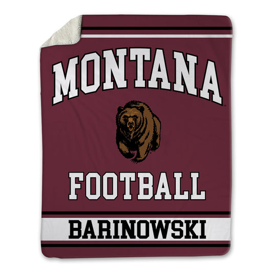 Montana - NCAA Football : Ryder Barinowski - Blanket-0
