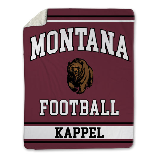 Montana - NCAA Football : Kougar Kappel - Blanket-0
