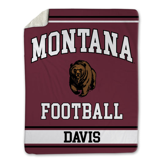Montana - NCAA Football : Jeilani Davis - Blanket-0