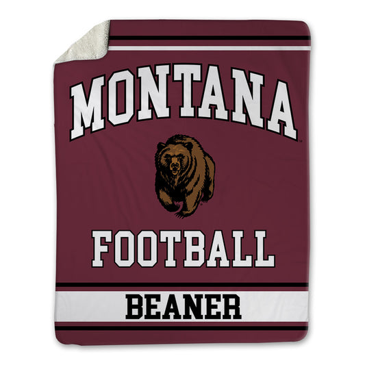 Montana - NCAA Football : Brock Beaner - Blanket-0