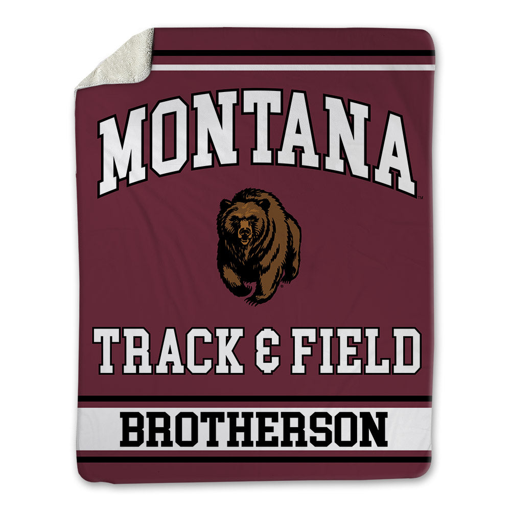 Montana - NCAA Men's Track & Field : Easton Brotherson - Blanket-0