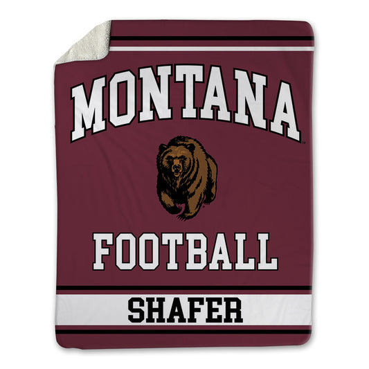 Montana - NCAA Football : Evan Shafer - Blanket-0