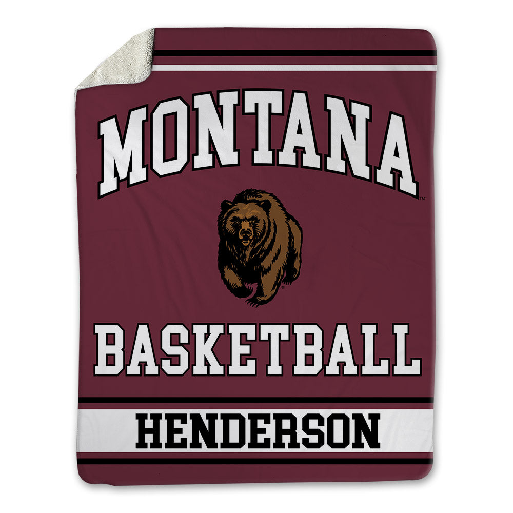 Montana - NCAA Men's Basketball : Chaseh Henderson - Blanket-0