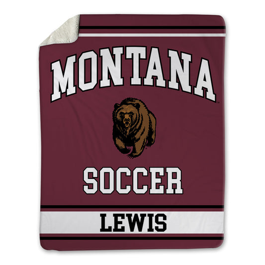 Montana - NCAA Women's Soccer : Elli Lewis - Blanket-0