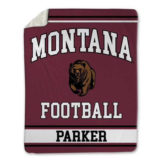 Montana - NCAA Football : Dane Parker - Blanket-0