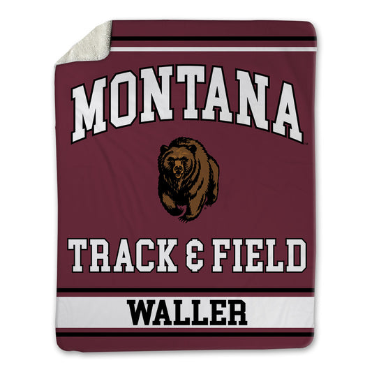 Montana - NCAA Men's Track & Field : Cadence Waller - Blanket-0