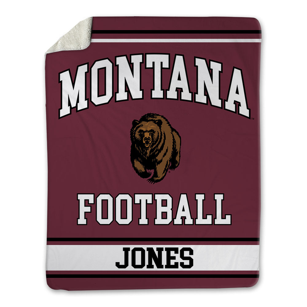 Montana - NCAA Football : Taylor Jones - Blanket-0