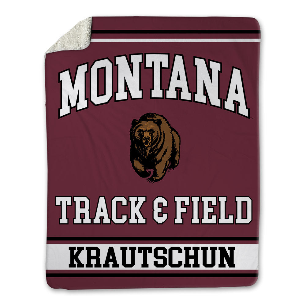 Montana - NCAA Men's Track & Field : Lane Krautschun - Blanket-0