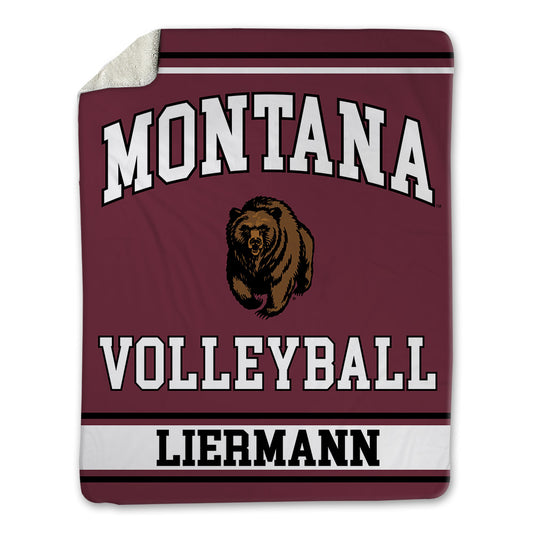 Montana - NCAA Women's Volleyball : Olivia Liermann - Blanket-0