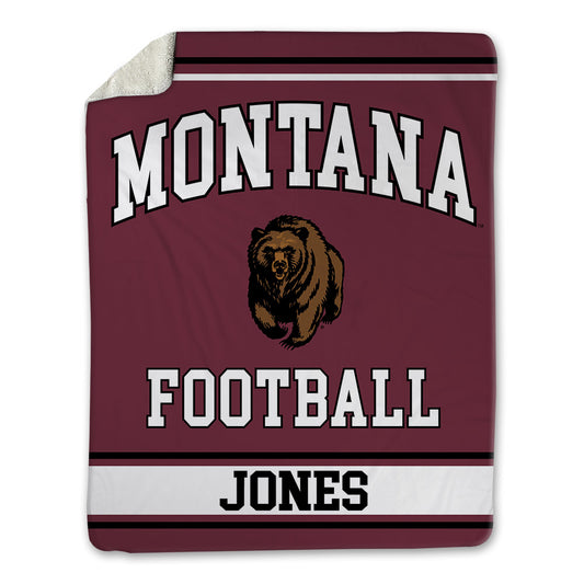 Montana - NCAA Football : Hashim Jones - Blanket-0