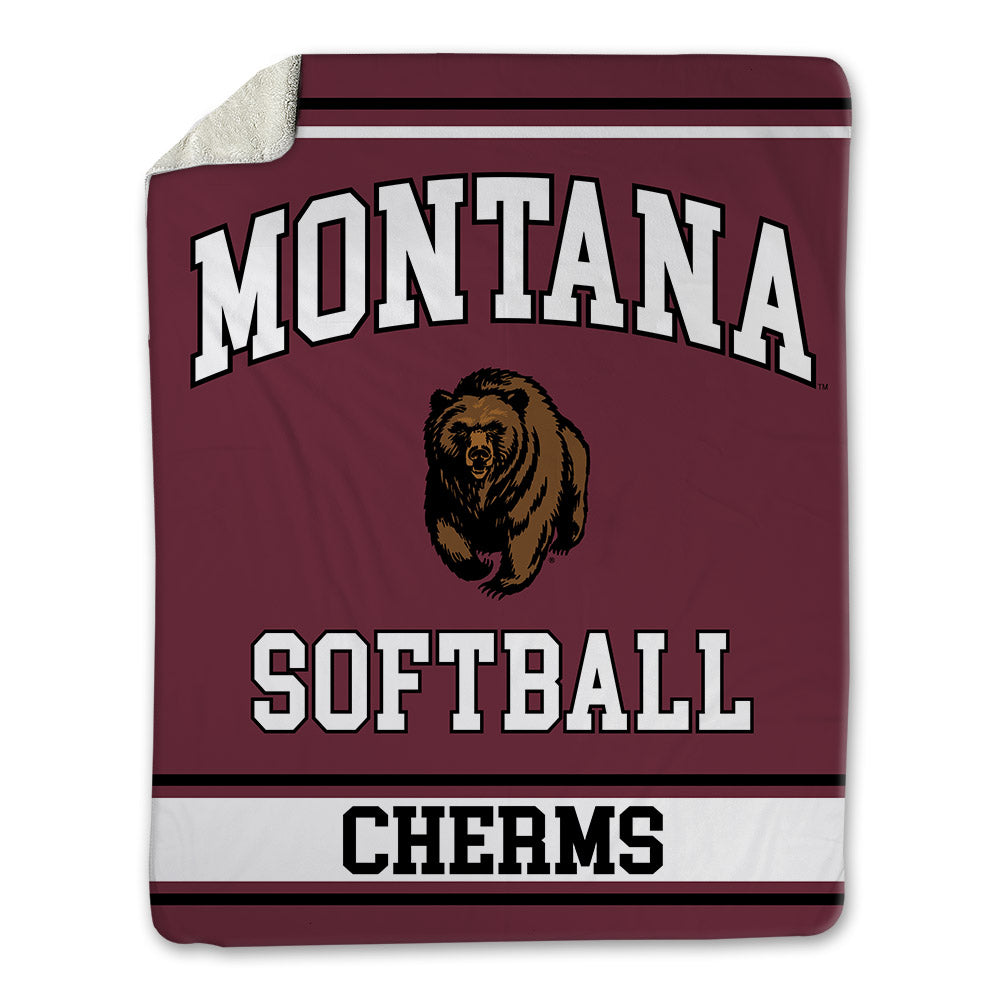 Montana - NCAA Softball : Jessica Cherms - Blanket-0