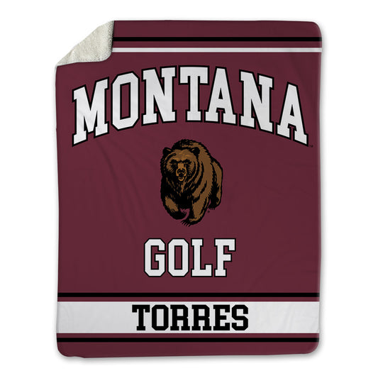 Montana - NCAA Women's Golf : Hope Torres - Blanket-0