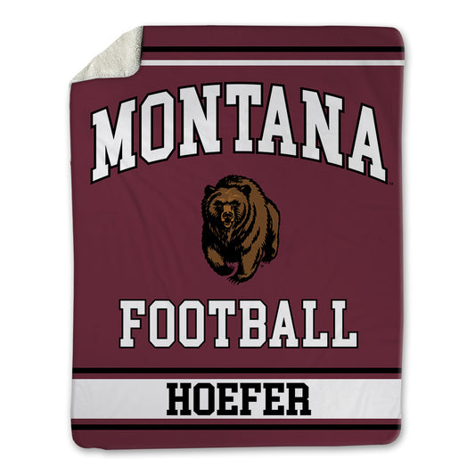Montana - NCAA Football : Lincoln Hoefer - Blanket-0