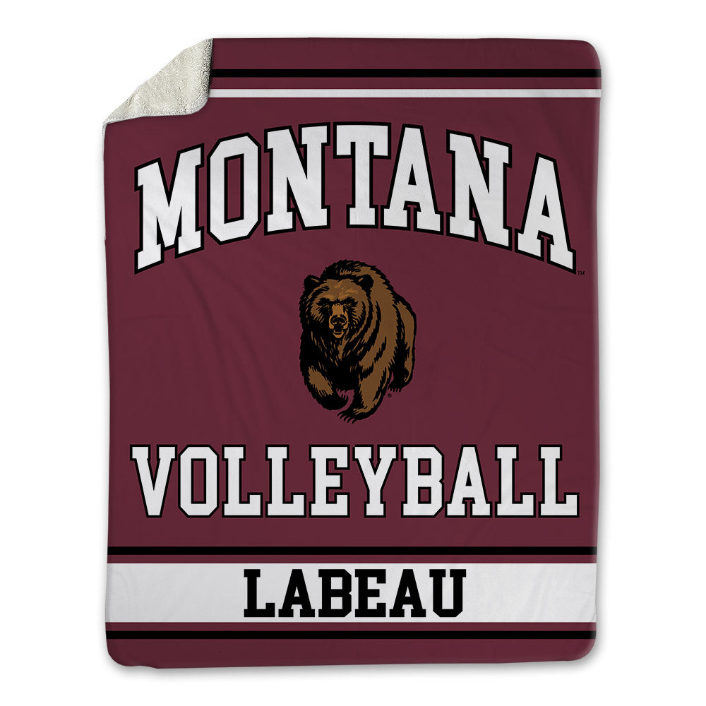 Montana - NCAA Women's Volleyball : Olivia LaBeau - Blanket-0