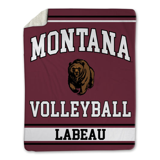 Montana - NCAA Women's Volleyball : Olivia LaBeau - Blanket-0