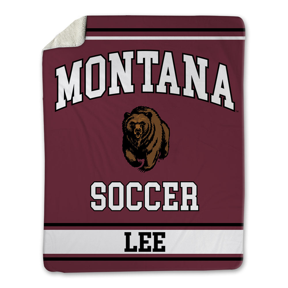 Montana - NCAA Women's Soccer : Lane Lee - Blanket-0