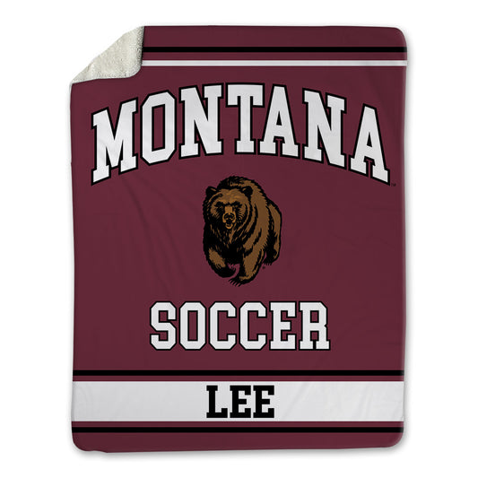 Montana - NCAA Women's Soccer : Lane Lee - Blanket-0