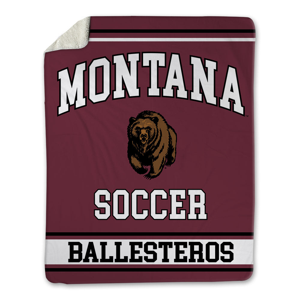 Montana - NCAA Women's Soccer : Sofia Ballesteros - Blanket-0