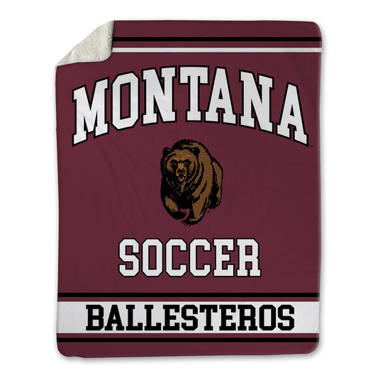 Montana - NCAA Women's Soccer : Sofia Ballesteros - Blanket-0