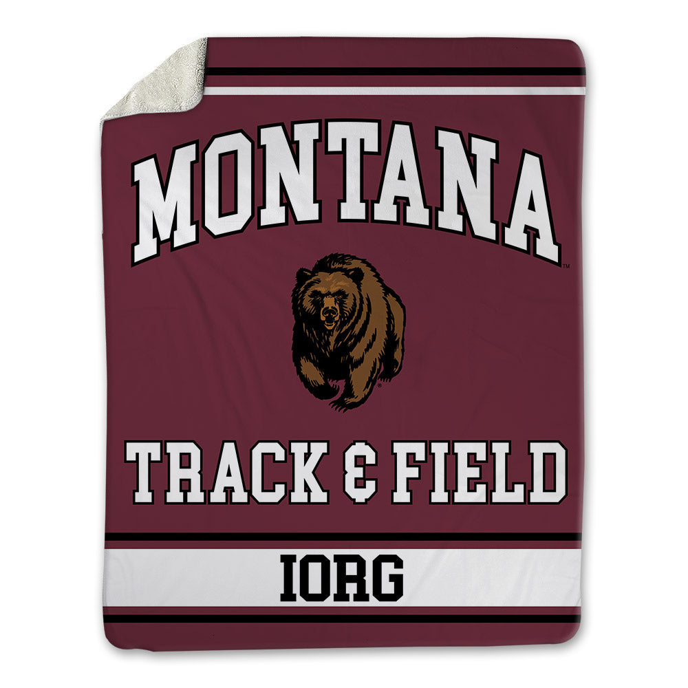 Montana - NCAA Men's Track & Field : Kyle Iorg - Blanket-0