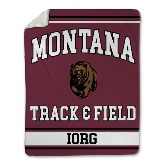 Montana - NCAA Men's Track & Field : Kyle Iorg - Blanket-0