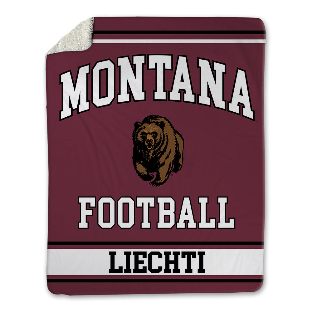 Montana - NCAA Football : Owen Liechti - Blanket-0