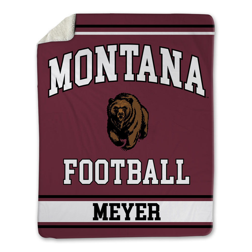 Montana - NCAA Football : Ezra Meyer - Blanket-0