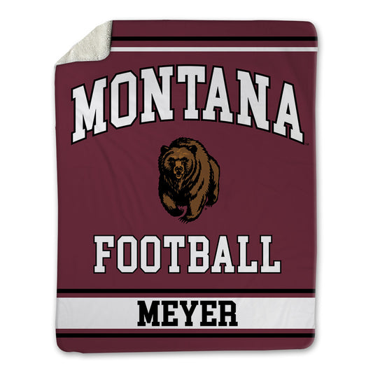 Montana - NCAA Football : Ezra Meyer - Blanket-0