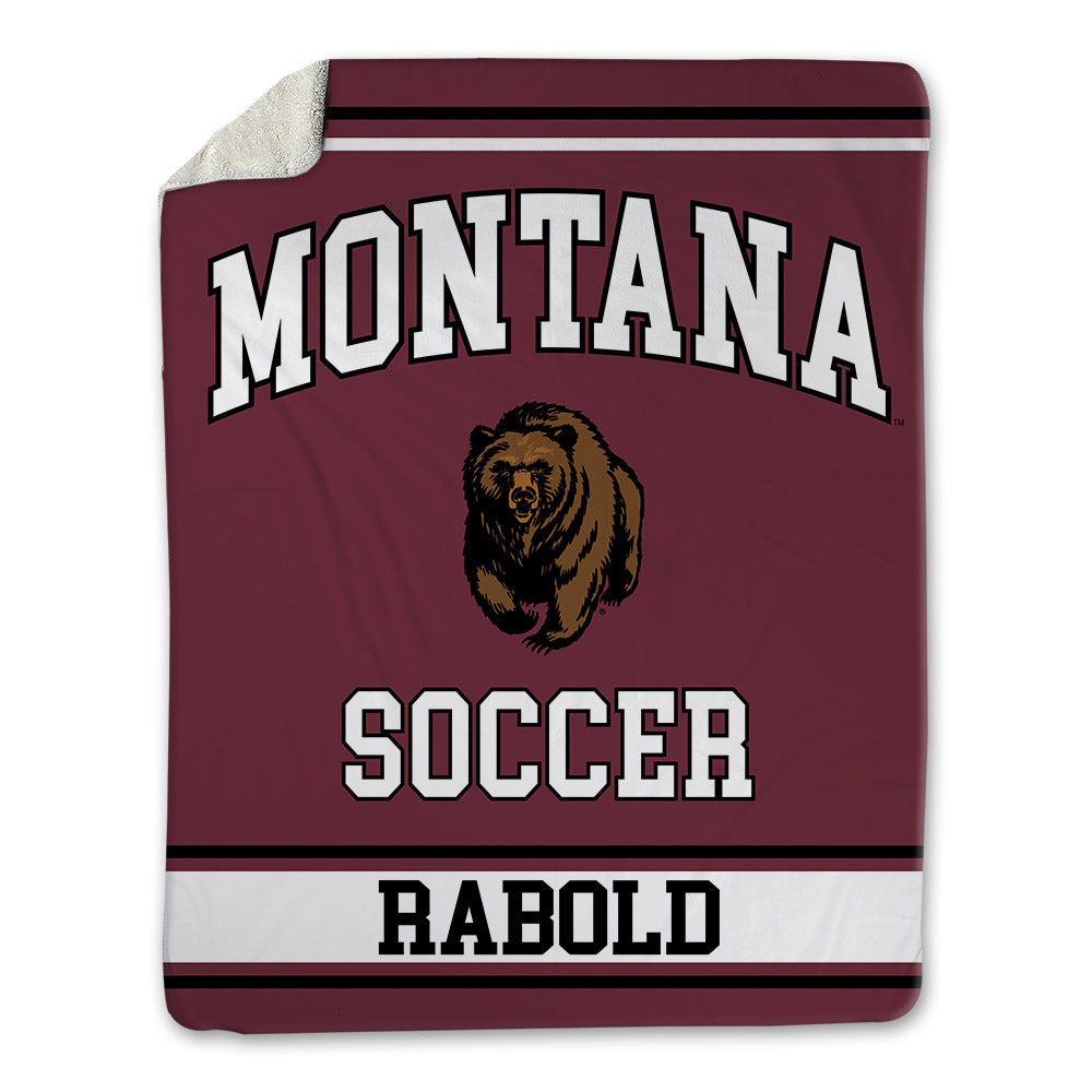 Montana - NCAA Women's Soccer : Alexis Rabold - Blanket-0