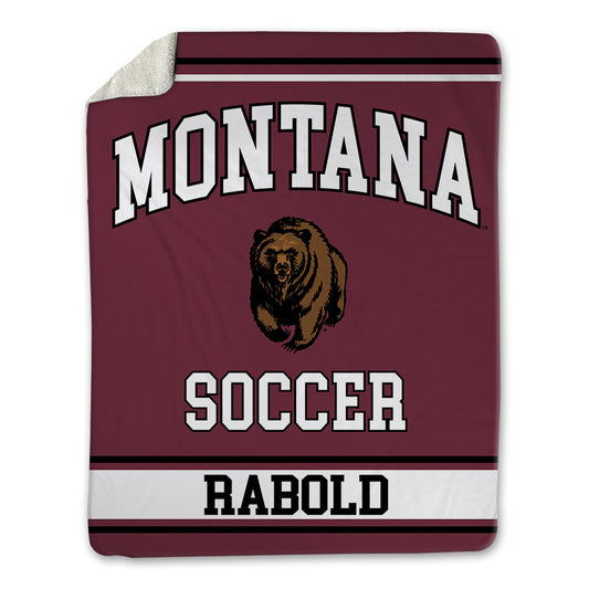 Montana - NCAA Women's Soccer : Alexis Rabold - Blanket-0