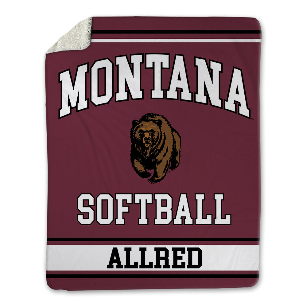 Montana - NCAA Softball : Kodi Allred - Blanket-0