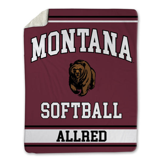 Montana - NCAA Softball : Kodi Allred - Blanket-0