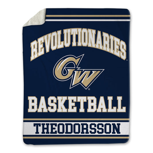 GWU - NCAA Women's Basketball : Emma Theodorsson - Blanket-0