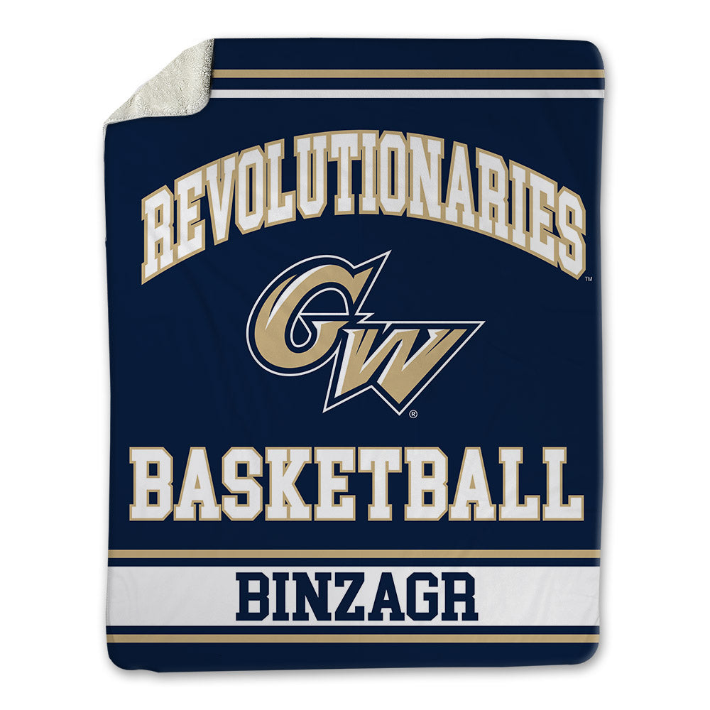 GWU - NCAA Men's Basketball : Mohamed Binzagr - Blanket-0