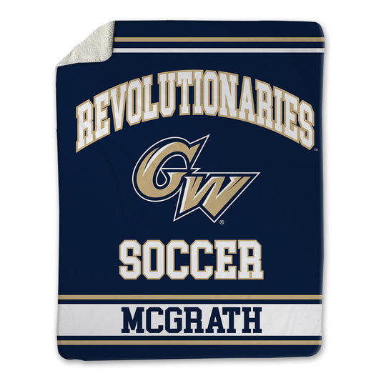 GWU - NCAA Women's Soccer : Kate McGrath - Blanket-0