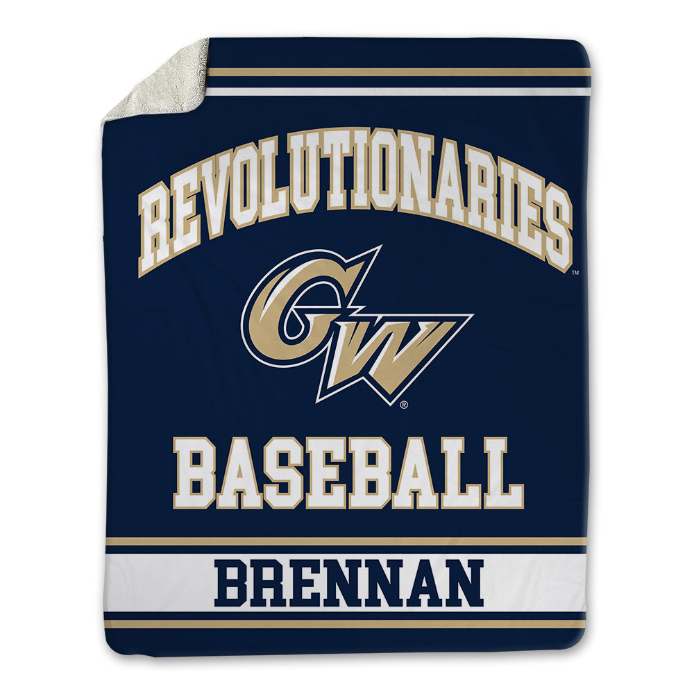 GWU - NCAA Baseball : Teddy Brennan - Blanket-0