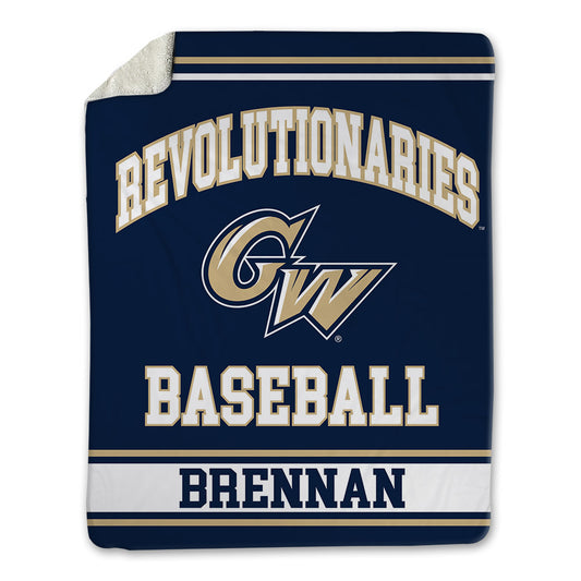 GWU - NCAA Baseball : Teddy Brennan - Blanket-0