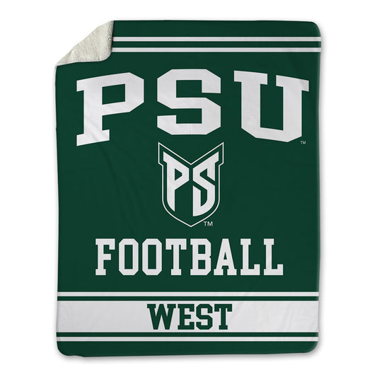 Portland State - NCAA Football : Dionte West - Blanket-0