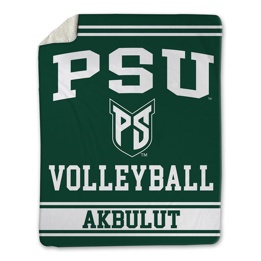 Portland State - NCAA Women's Volleyball : Asya Akbulut - Blanket-0