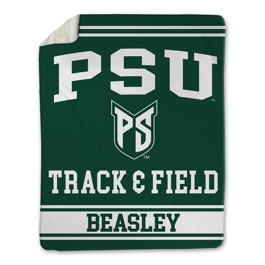 Portland State - NCAA Women's Track & Field : Savannah Beasley - Blanket-0