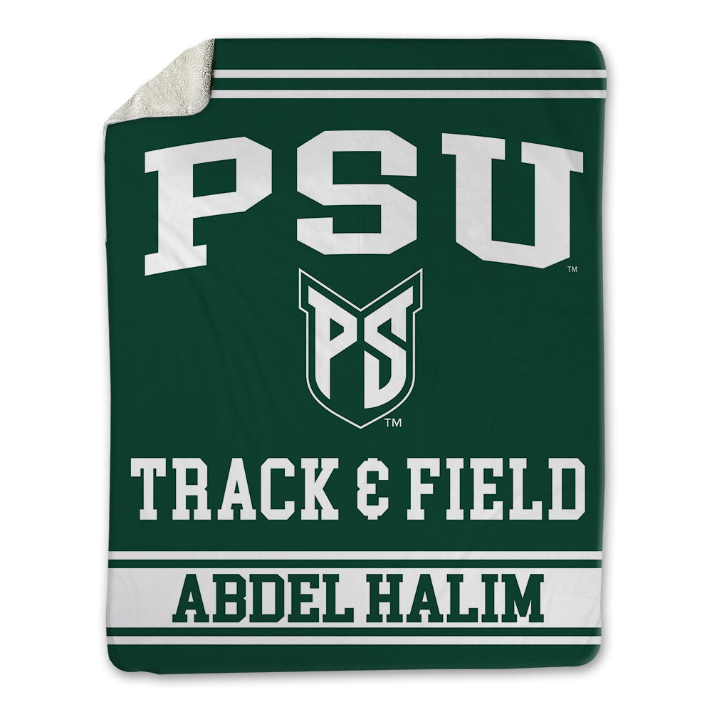 Portland State - NCAA Women's Track & Field : Norhan Abdel Halim - Blanket-0