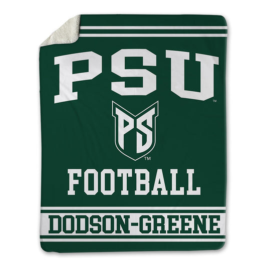 Portland State - NCAA Football : Zachary Dodson-greene - Blanket-0
