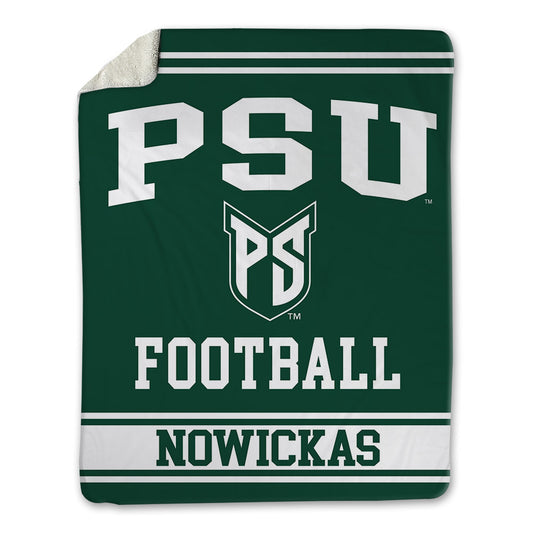 Portland State - NCAA Football : Jaylun Nowickas - Blanket-0