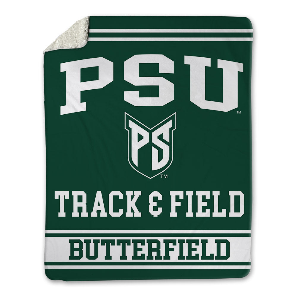 Portland State - NCAA Women's Track & Field : Hannah Butterfield - Blanket-0