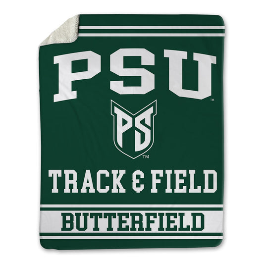 Portland State - NCAA Women's Track & Field : Hannah Butterfield - Blanket-0